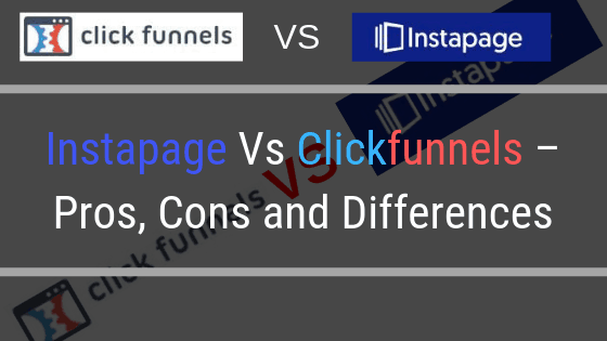 instapage vs clickfunnels